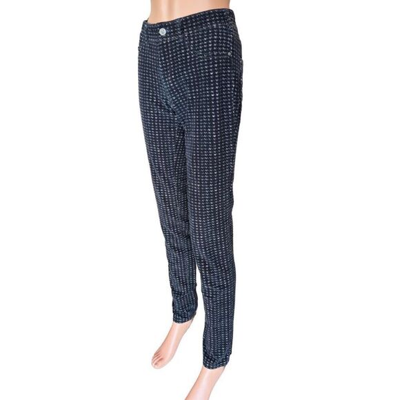 Pilcro Anthropologie Serif Fit Houndstooth Pants - Picture 6 of 8